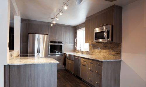 Kitchen remodel after Fears Construction of Shorewood finished
